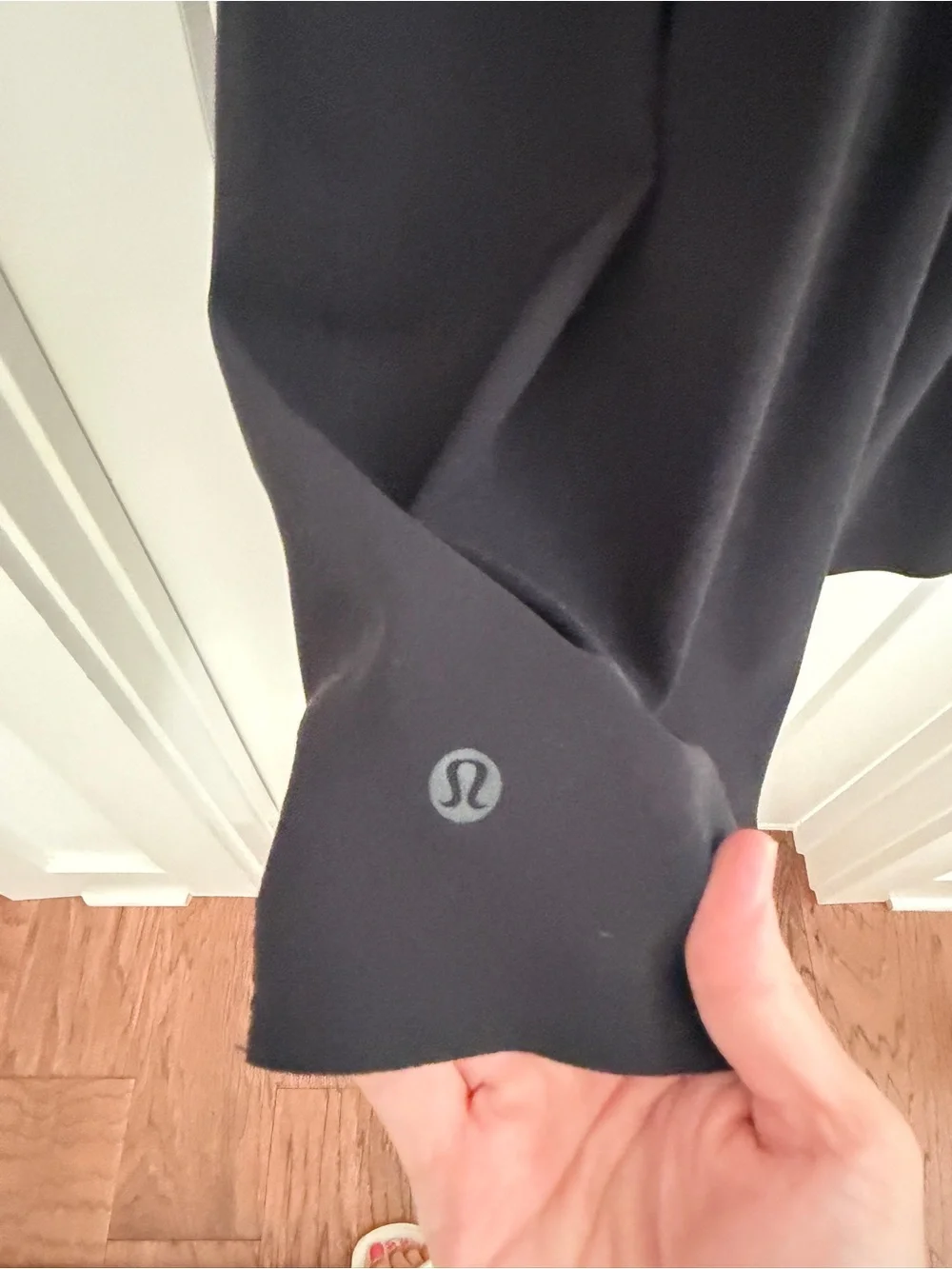 Lululemon Black Sleeveless Pleated Fit & Flare Dress | Size 8